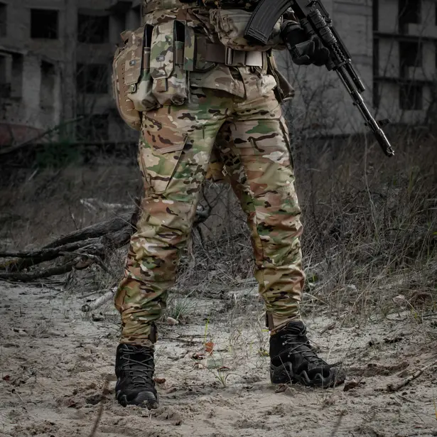 9 - Штани M-Tac Aggressor Gen.II ріп-стоп. Мультикам