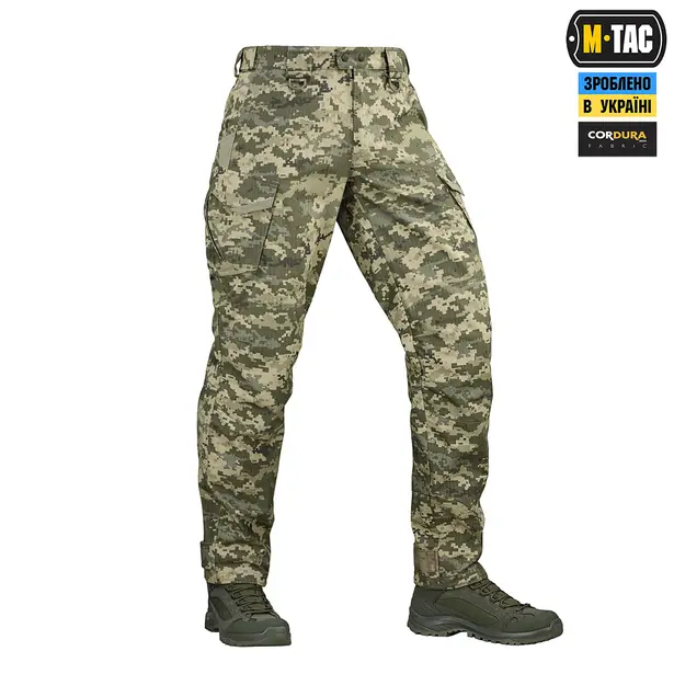 1 - Штаны M-Tac Aggressor Gen.II рип-стоп. Пиксель