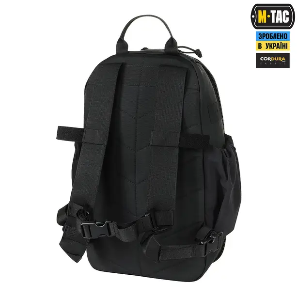 14 - Тактичний рюкзак M-Tac Sturm Elite 15л. Чорний