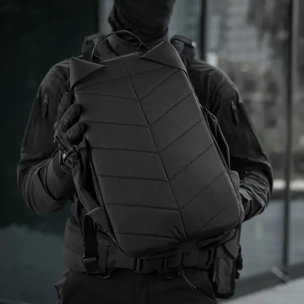 4 - Тактичний рюкзак M-Tac Sturm Elite 15л. Чорний