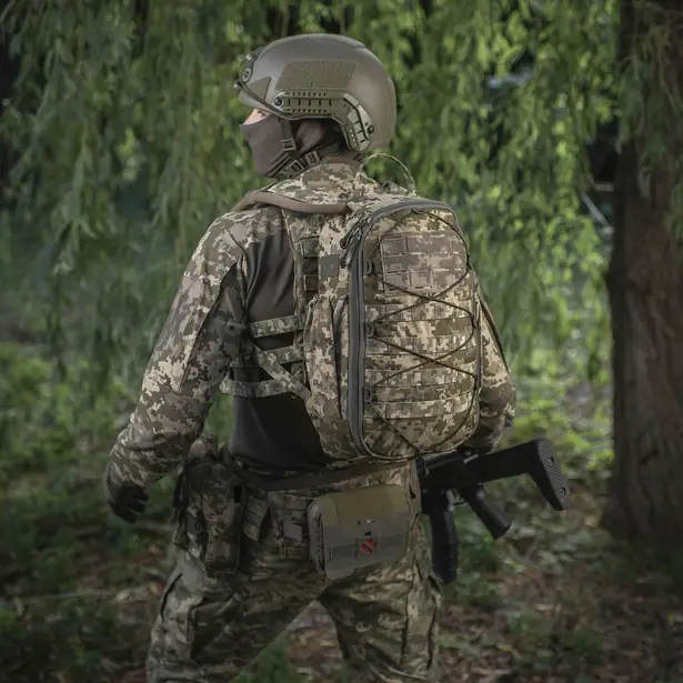 3 - Тактичний рюкзак M-Tac Sturm Elite 15л. Піксель