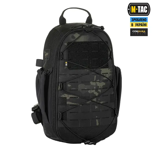 22 - Тактичний рюкзак M-Tac Sturm Elite 15л. Чорний мультикам