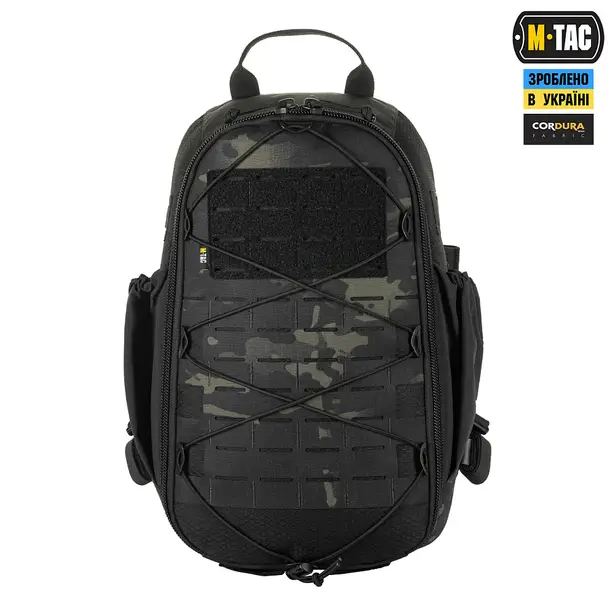 21 - Тактичний рюкзак M-Tac Sturm Elite 15л. Чорний мультикам