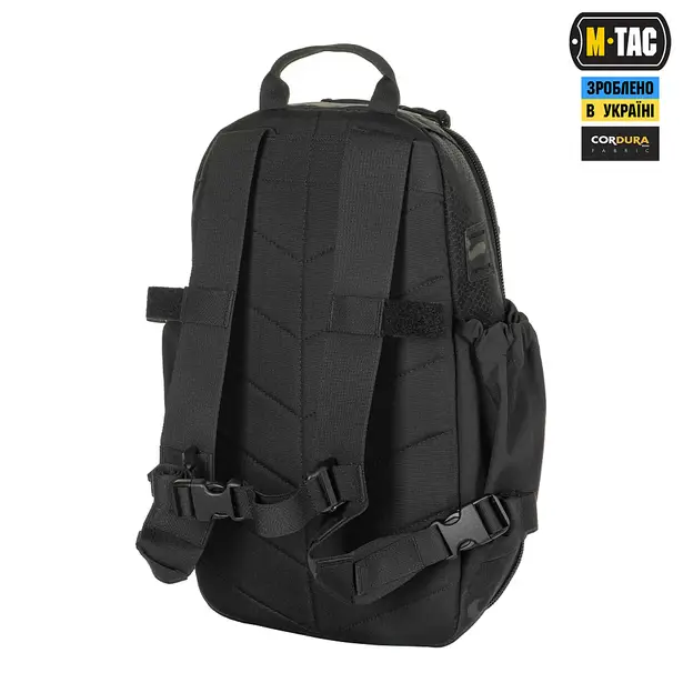 19 - Тактичний рюкзак M-Tac Sturm Elite 15л. Чорний мультикам