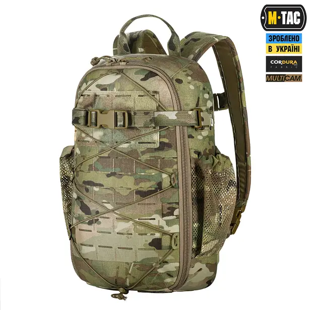 1 - Тактичний рюкзак M-Tac Sturm Elite з ергономічними лямками. Мультикам