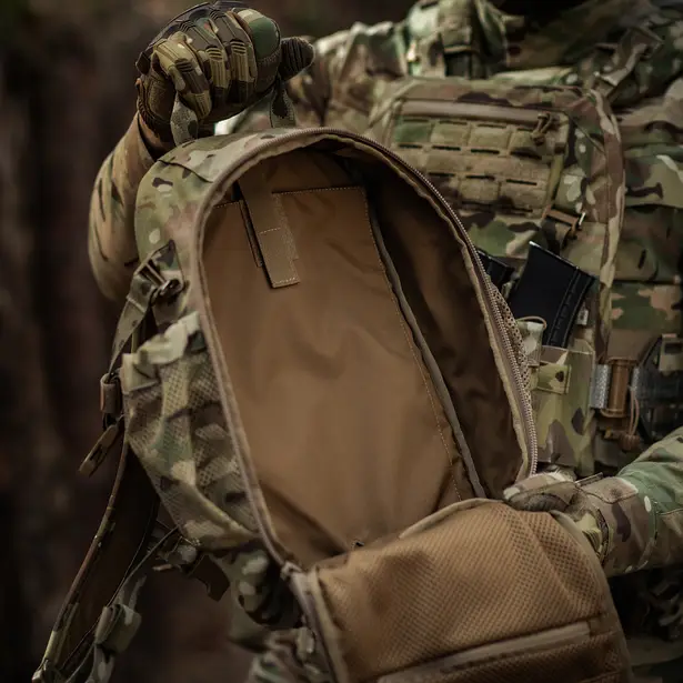 7 - Тактичний рюкзак M-Tac Sturm Elite з ергономічними лямками. Мультикам