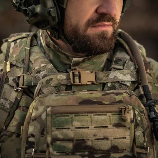 6 - Тактичний рюкзак M-Tac Sturm Elite з ергономічними лямками. Мультикам