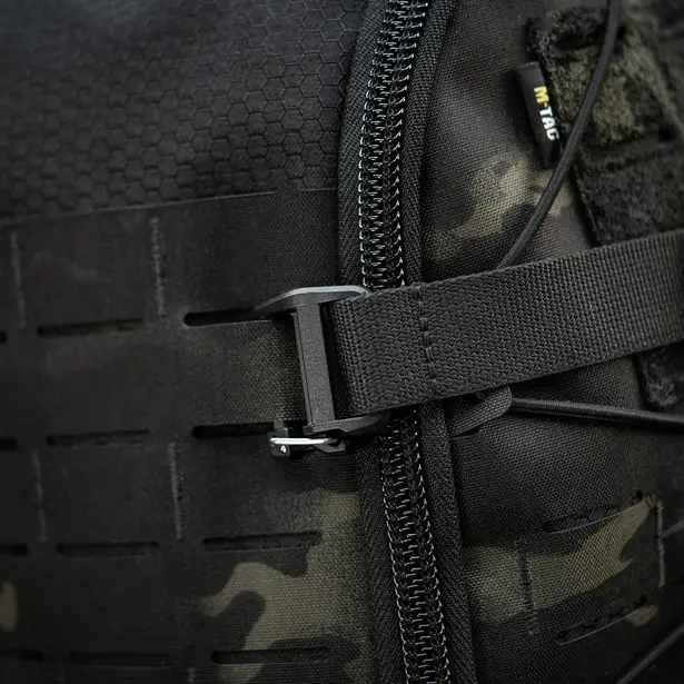 2 - Тактичний рюкзак M-Tac Sturm Elite з ергономічними лямками X-Large Elite Gen.II. Чорний мультикам