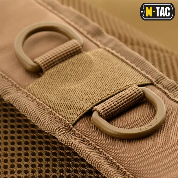 8 - Рюкзак M-Tac Armadillo з однією лямкою. Темний койот