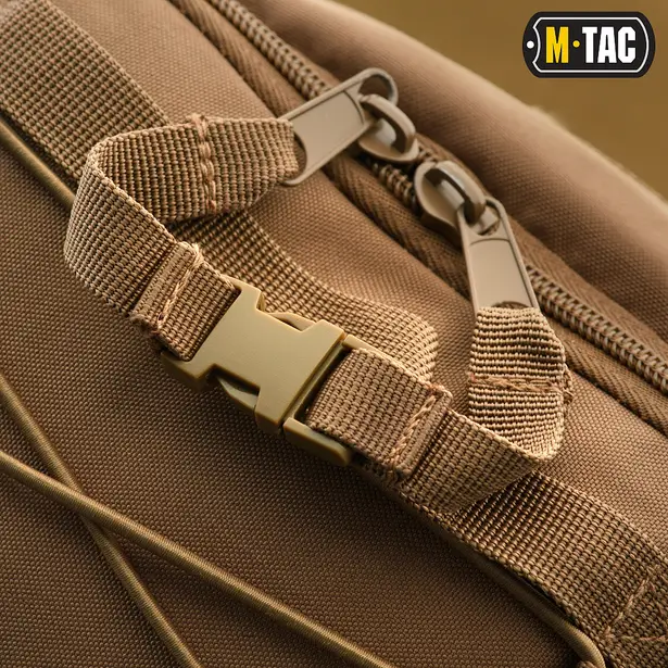 9 - Рюкзак M-Tac Armadillo з однією лямкою. Темний койот