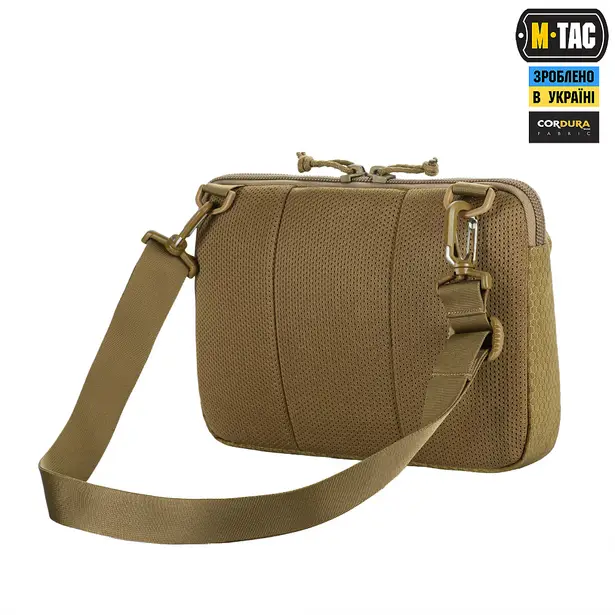 19 - Тактична сумка M-Tac Admin Bag Medium Elite Hex з липучкою. Койот