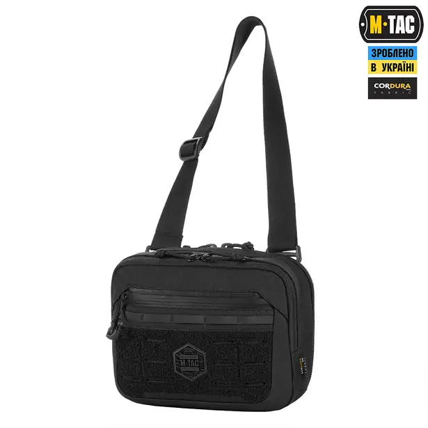 20 - Сумка через плече M-Tac EDC Bag Elite. Чорний