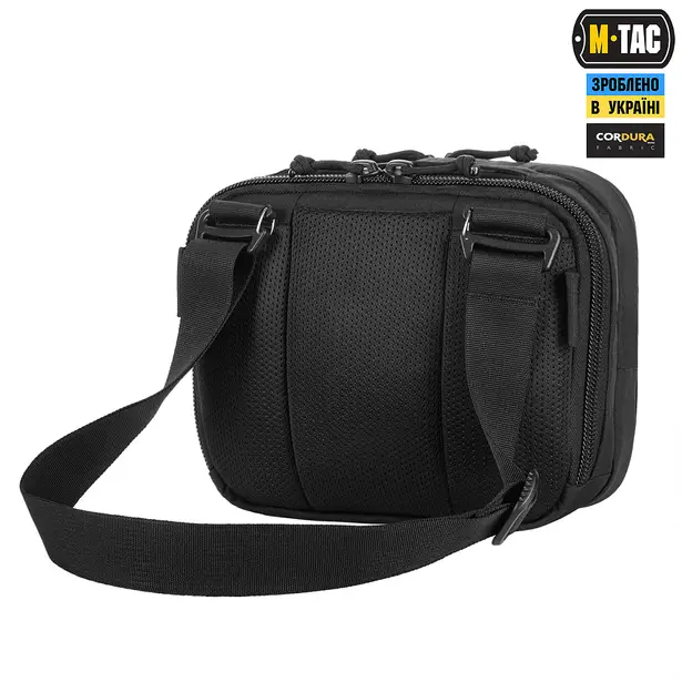 19 - Сумка через плече M-Tac EDC Bag Elite. Чорний
