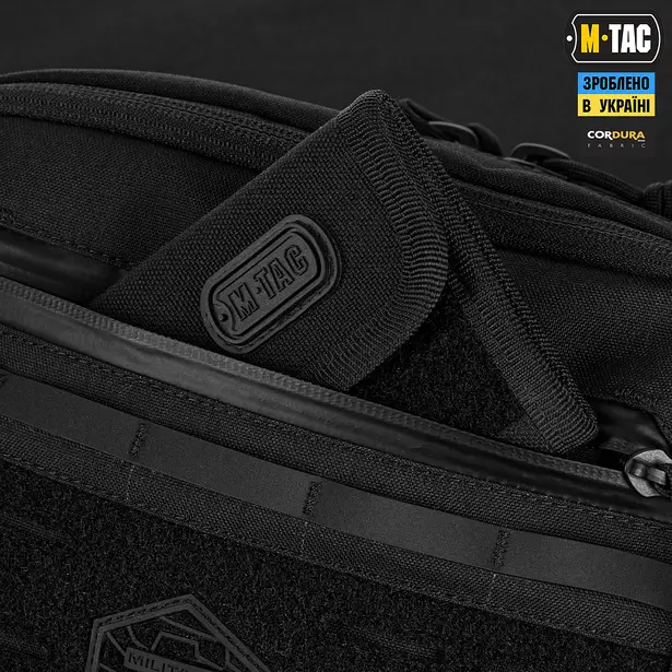 12 - Сумка через плече M-Tac EDC Bag Elite. Чорний