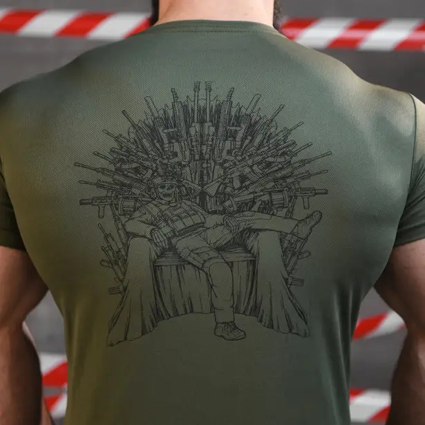 2 - Футболка Coolmax Game of Thrones AFU. Олива