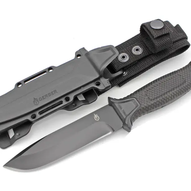 1 - Ніж мисливський Gerber Bear Grylls 539-5. Чорний