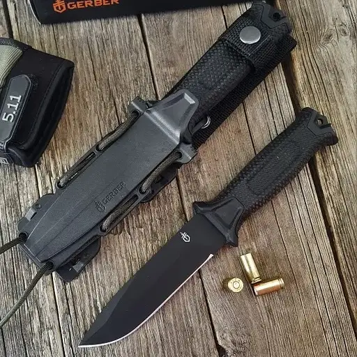 5 - Ніж мисливський Gerber Bear Grylls 539-5. Чорний