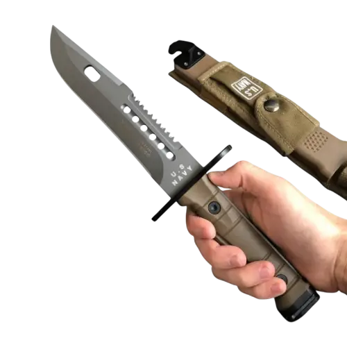 2 - Ніж мисливський Columbia US NAVY. Койот