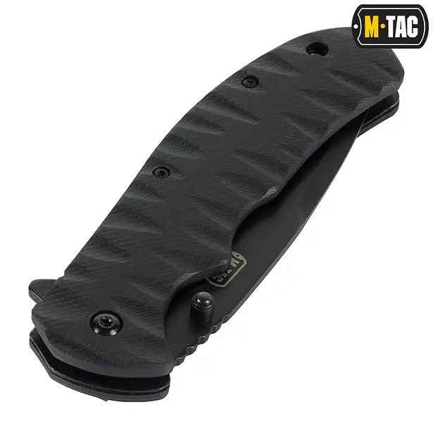 7 - Ніж складаний M-TAC Type 4. Чорний