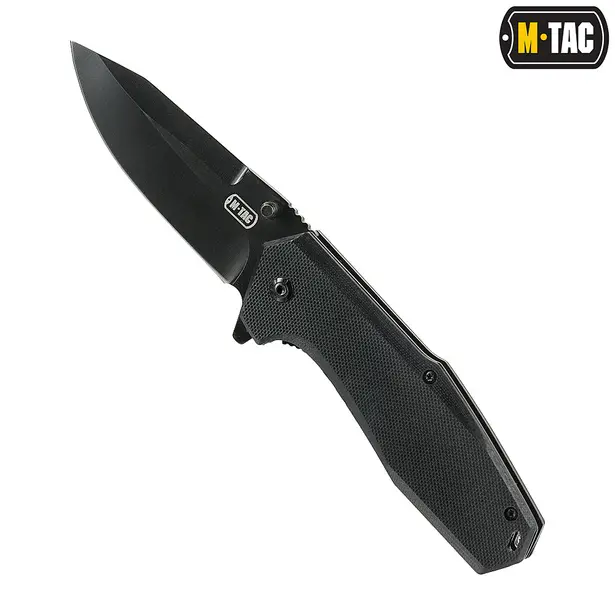 2 - Ніж складаний M-TAC Type 5. Чорний