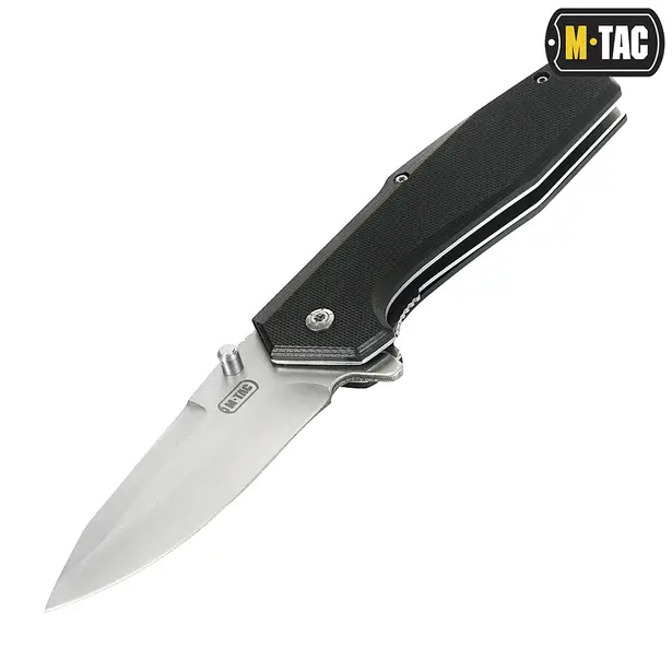 1 - Ніж складаний M-TAC Type 5. Сірий
