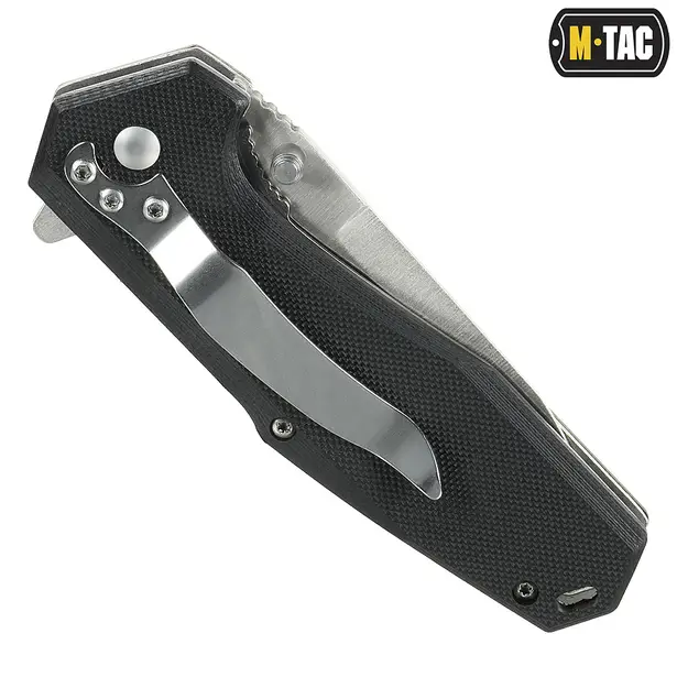 5 - Ніж складаний M-TAC Type 5. Сірий