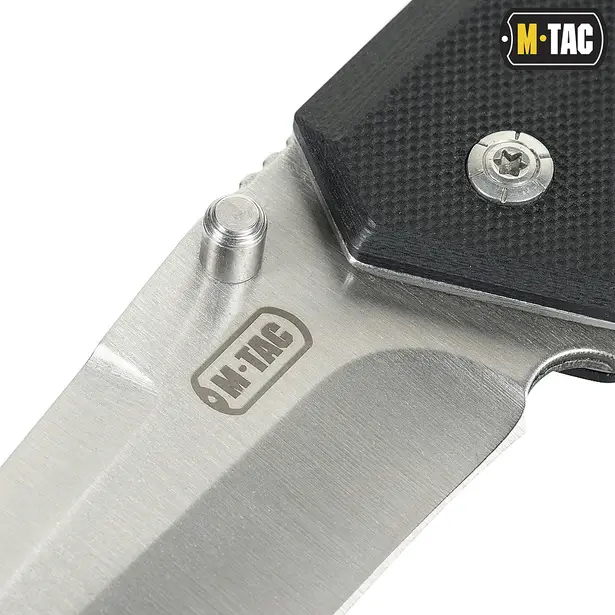 8 - Ніж складаний M-TAC Type 5. Сірий