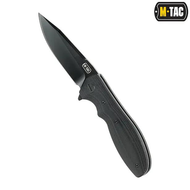 3 - Ніж складаний M-TAC Type 6. Чорний