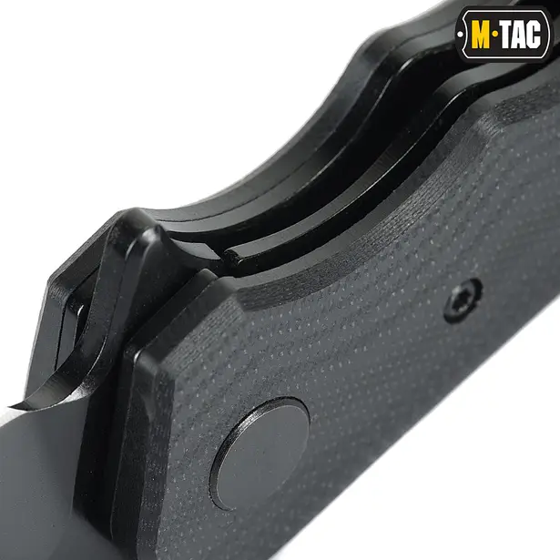 7 - Ніж складаний M-TAC Type 6. Чорний