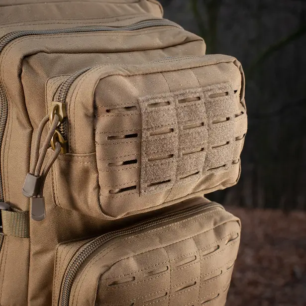 7 - Рюкзак тактичний M-Tac Large Assault Pack Laser Cut. Койот