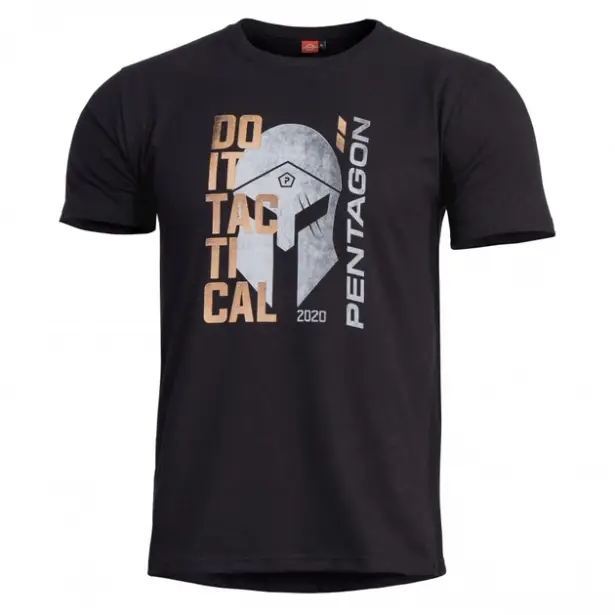 1 - Футболка Pentagon Ageron Do It Tactical. Чорний
