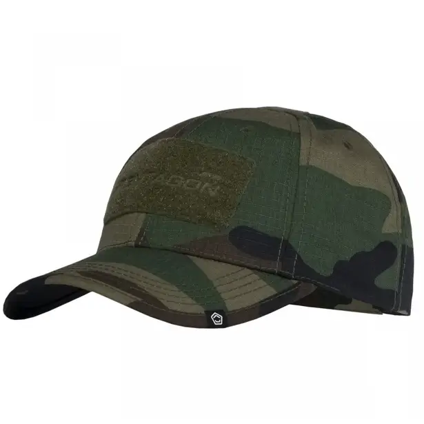1 - Кепка тактична Pentagon Tactical 2.0 BB. Камуфляж Woodland