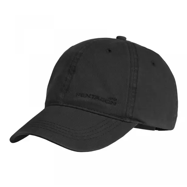 1 - Кепка Pentagon Mike twill BB. Чорний