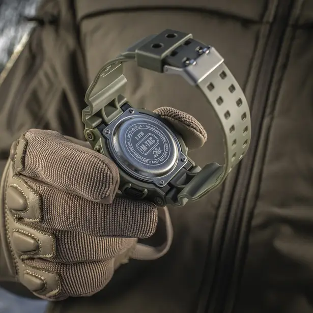 8 - Тактичний годинник M-Tac Sport. Олива