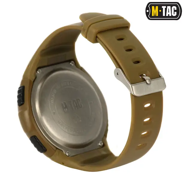 2 - Тактичний годинник M-Tac з крокоміром. Койот