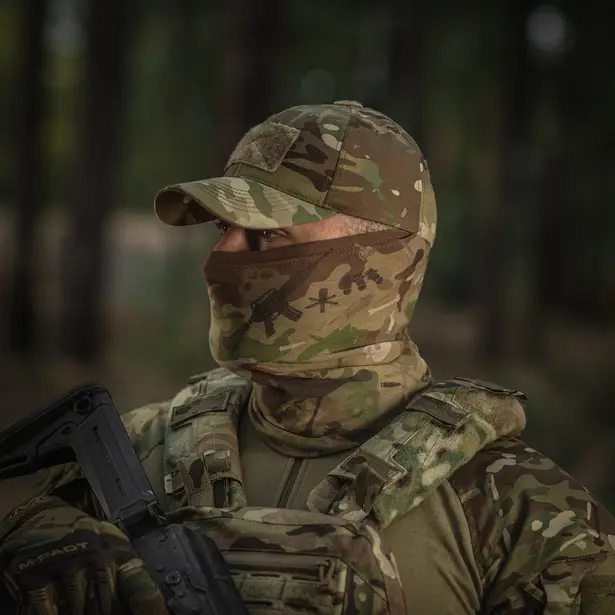 11 - Шарф-труба полегшений M-Tac War Camo. Койот