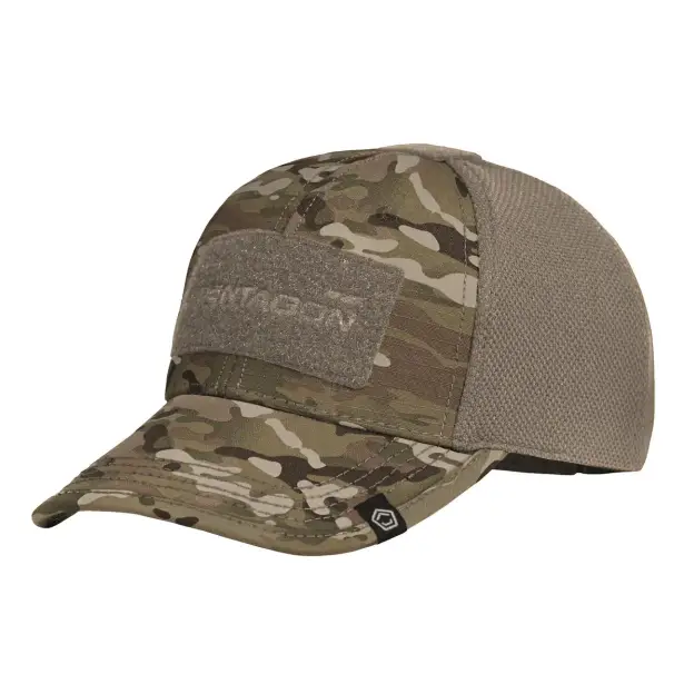 1 - Кепка тактична Pentagon Raptor BB Rip/mesh. Камуфляж