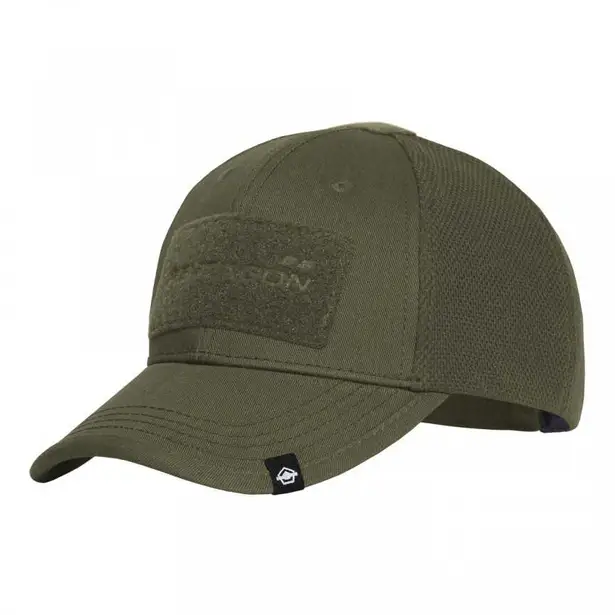 1 - Кепка тактична Pentagon Raptor BB Twill/Mesh. Олива