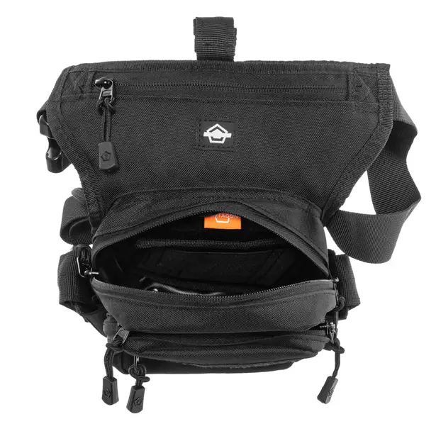 3 - Стегнова сумка Pentagon Max S 2.0 Thigh Pouch 3.7 л. Чорний