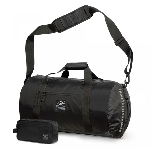 2 - Сумка Pentagon Kanon 2.0 Packable Duffle 45 л. Чорний