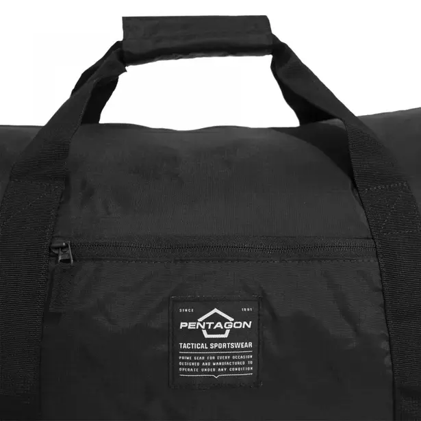 5 - Сумка Pentagon Kanon 2.0 Packable Duffle 45 л. Чорний