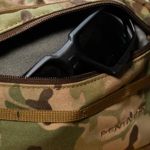 5 - Сумка на пояс Pentagon Runner Concealment Pouch Police. Мультикам