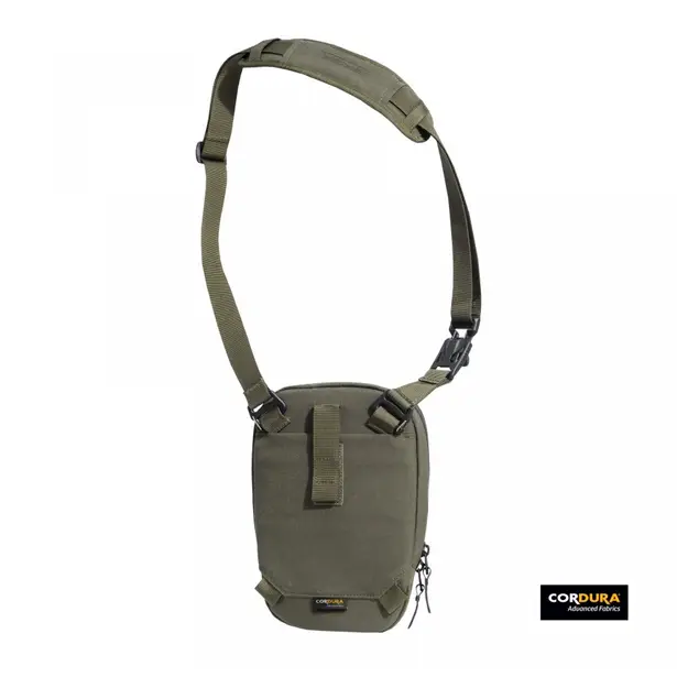 2 - Сумка через плече Pentagon Consul Vertical Sling Pouch. Олива