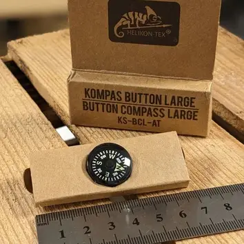 4 - Компас Helikon Button Compass Large. Черный