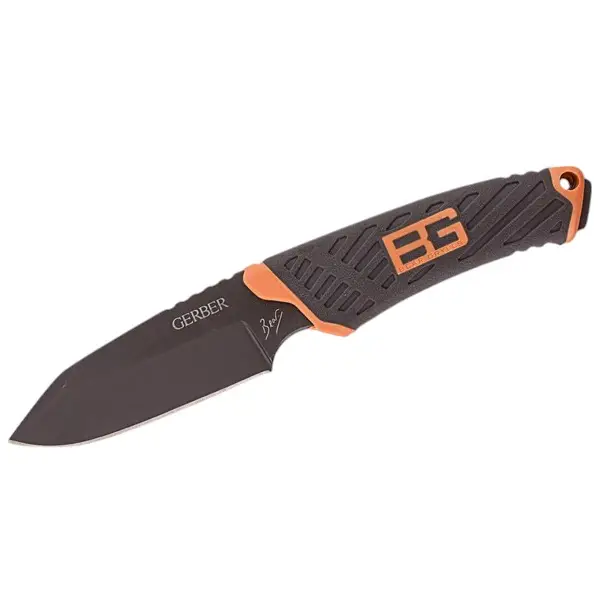 1 - Ніж мисливський Gerber E46-1. Чорний