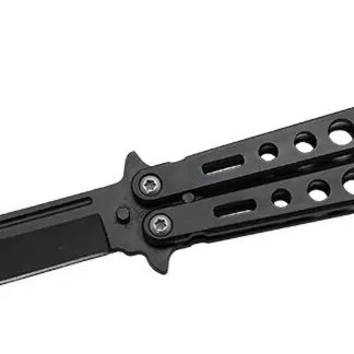1 - Нож бабочка Benchmade 323B. Черный