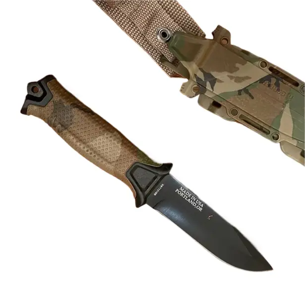 1 - Ніж мисливський Gerber Bear Grylls. Мультикам