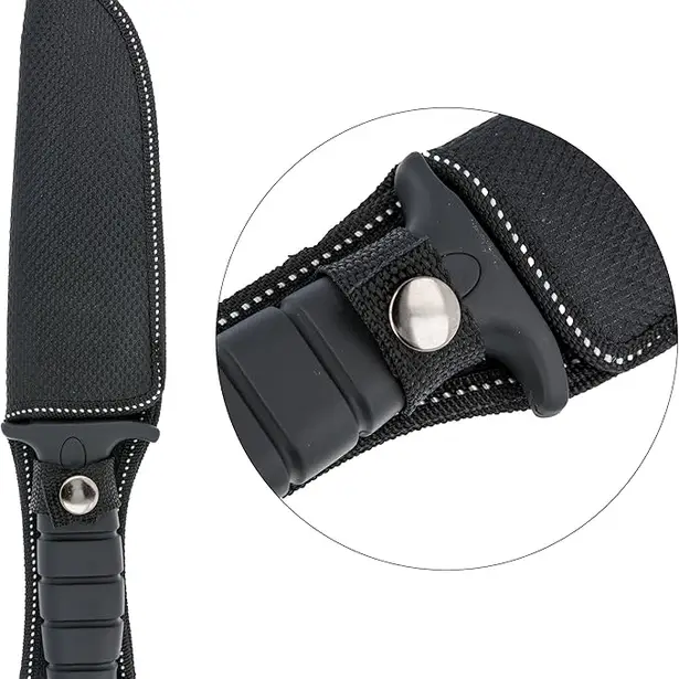 4 - Ніж мисливський Columbia 224. Черный