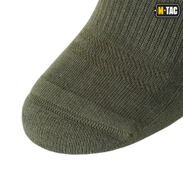 5 - Шкарпетки короткі тактичні M-Tac. Олива