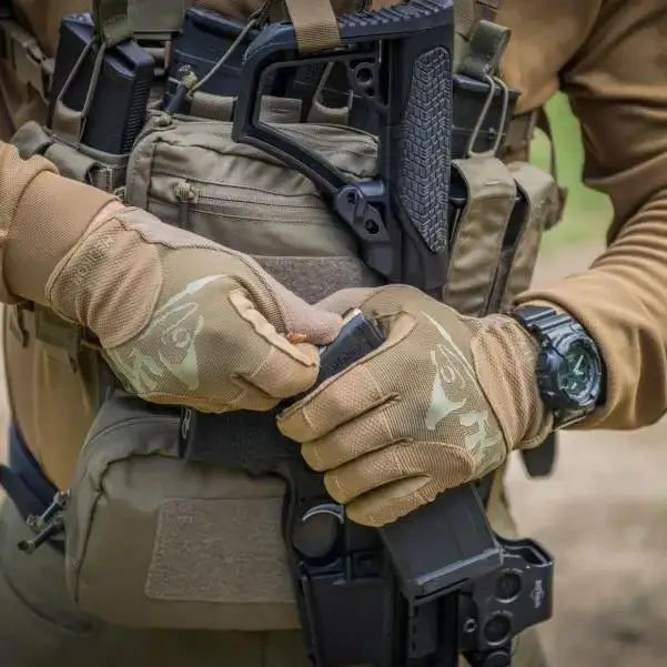 4 - Рукавички тактичні Helikon Range. Мультикам